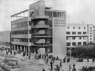 1931_Palace of the Press Baku Azerbaijan Semyen Pen