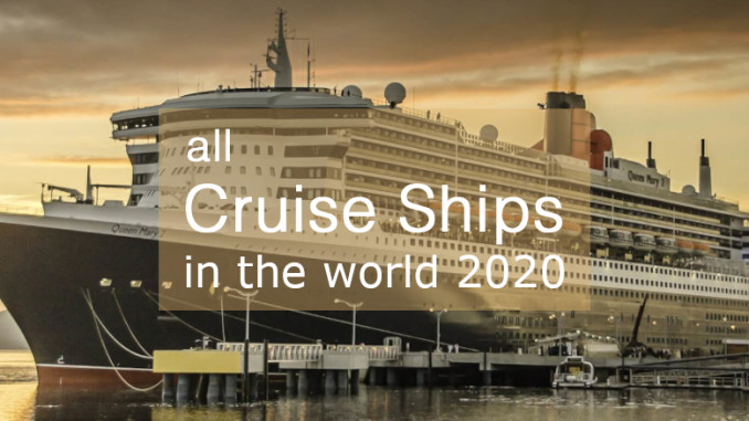 Cruise Ships 2020